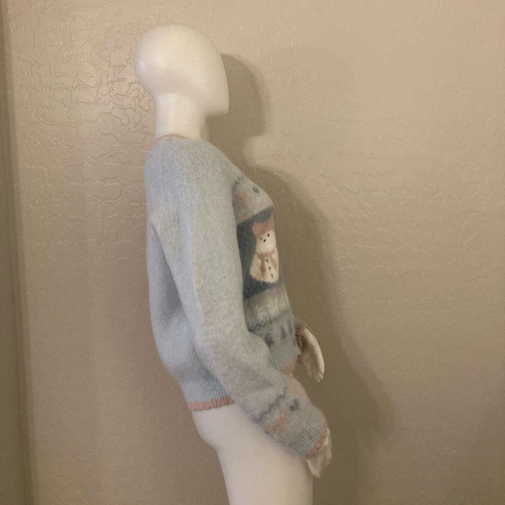Sunset Park Button Down Snowman Cardigan Cardigan - Picture 6 of 11